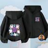 Fashionable KPop Demon Hunters Kids Boys Little Girls Zip Up Hoodie Cute Printed Cartoon Warm Windproof Autumn Winter Fashion