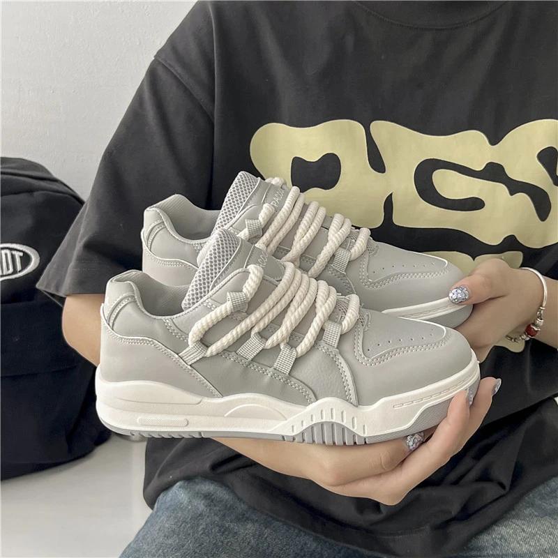 Fashion 2024 Women Sneakers Pink Tennis Lovely Girl Casual Shoes Female Student Low Top Platform Flats Ladies Vulcanize Casual Shoes