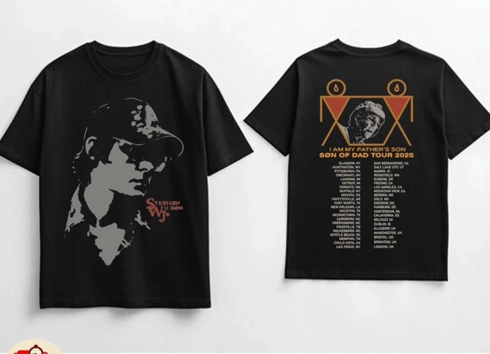 Stephen W Jr Son Of Dad 2025 Tour Graphic T-Shirt XXXXL