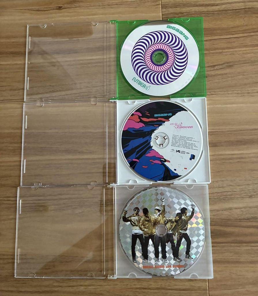 [USED] BIGBANG CD & DVD with Towel, First Limited Edition G-Dragon