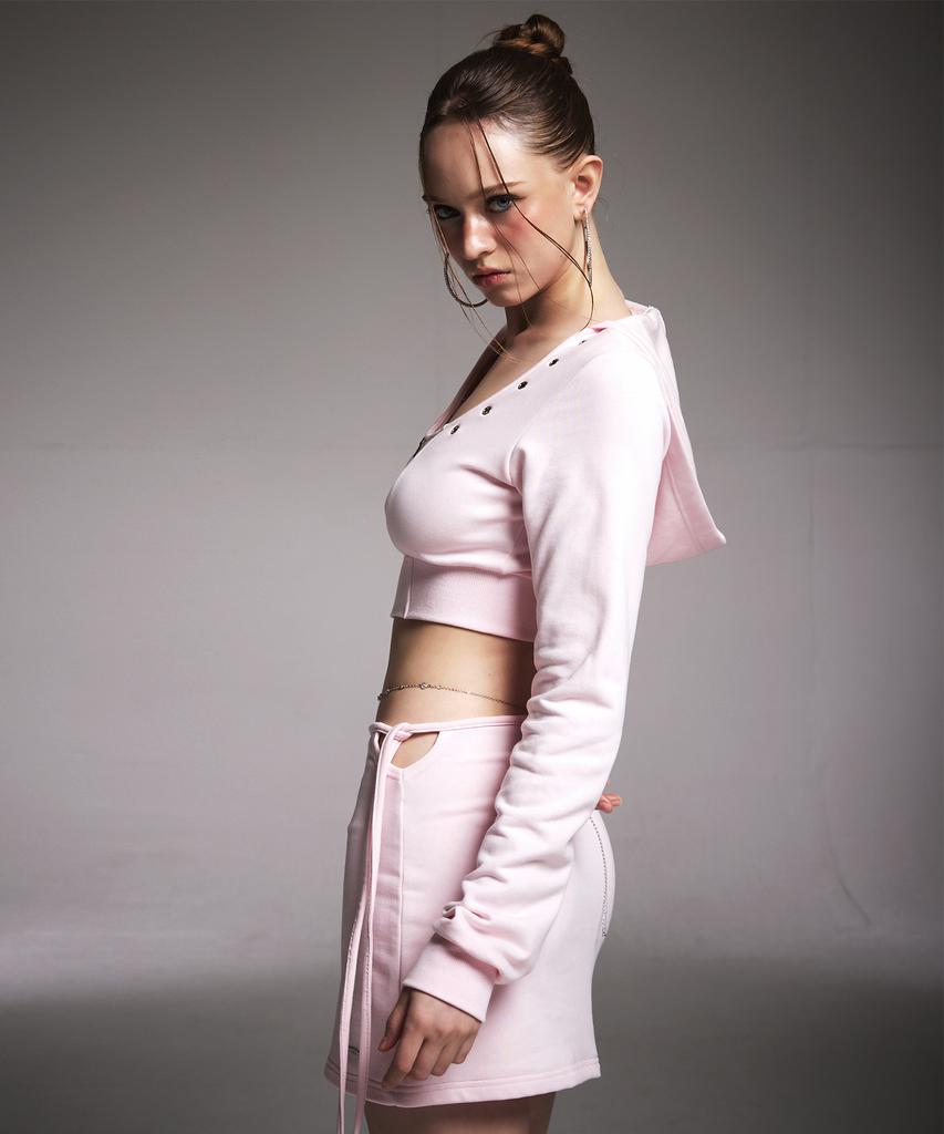 Eialyu Strap Mini Skirt