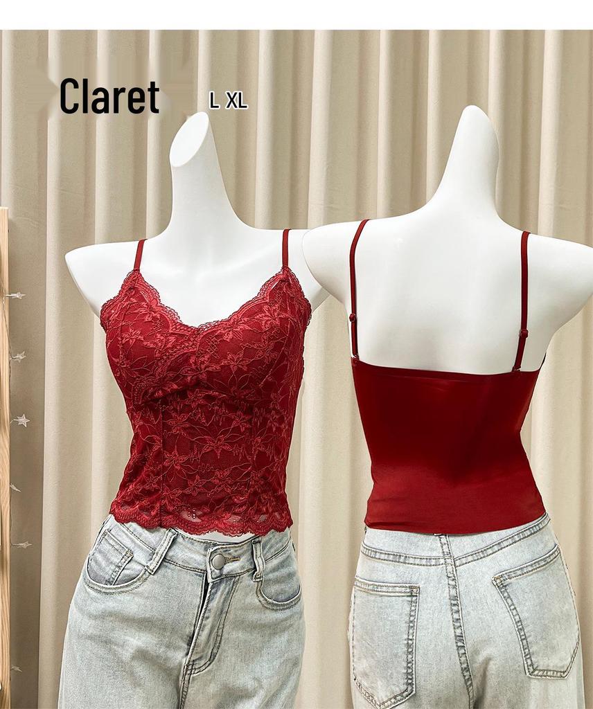 6099 Women's Lace Camisole Bra with Side Support - Spring/Summer Collection