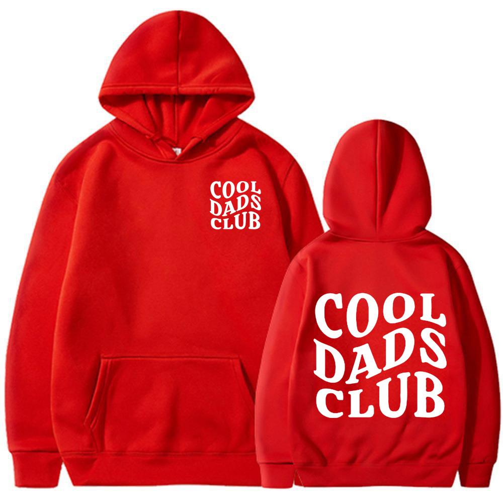 Cool Dads Club Funny Husband Hoodies Gift for Father's Day Gift Daddy Sweatshirts Dad To Be Dad Cotton Man Fashion Pullovers