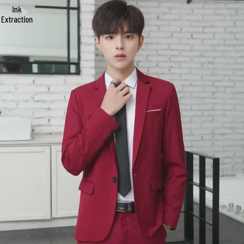 Men's Slim Fit Business and Wedding Suit Jacket