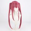 Muyu Amagase Cosplay Wig, Red and Pink Mix, Heat-Resistant, Perfect for Cosplay, Photoshoots, and Festivals