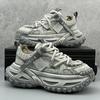 2025 European Men's High-End Trendy Dad Shoes - Autumn Casual, Height-Increasing Sports Style
