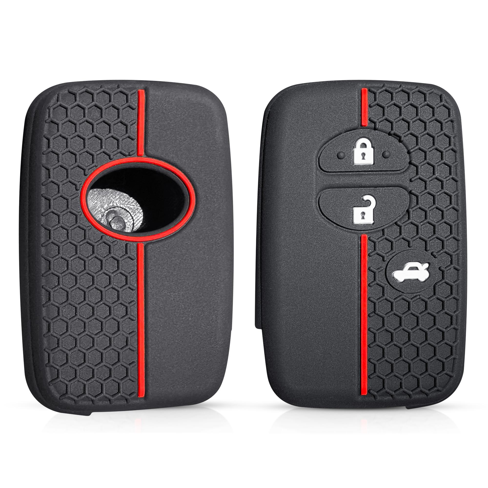 

Силиконовый чехол для ключа-брелока для TOYOTA Auris Prius Alphard Land Cruiser 200 Prado Aqua Avensis Avalon Venza Пульт 2/3/4 кнопки Брелок