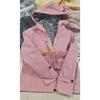 Kids Boys Girls Lightweight Waterproof Raincoat Zipper Pocket Youth Button Hooded Windbreaker Coat