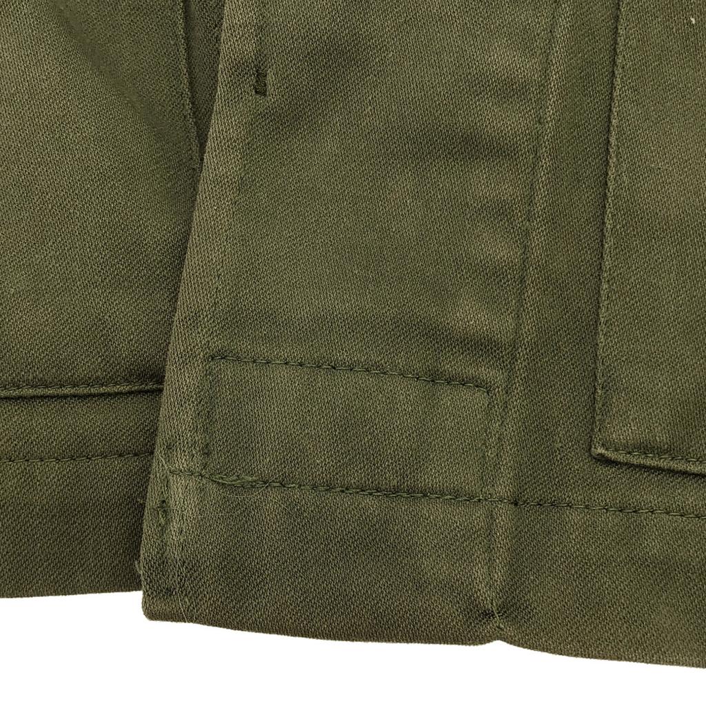 FRENCH ARMY 80s F2 Military jacket L khaki Field jacket Men's Used