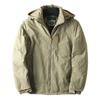 Men's Fall and Winter Outdoor Padded and Thickened Warm Punching Jacket Windproof Waterproof Workwear Jacket