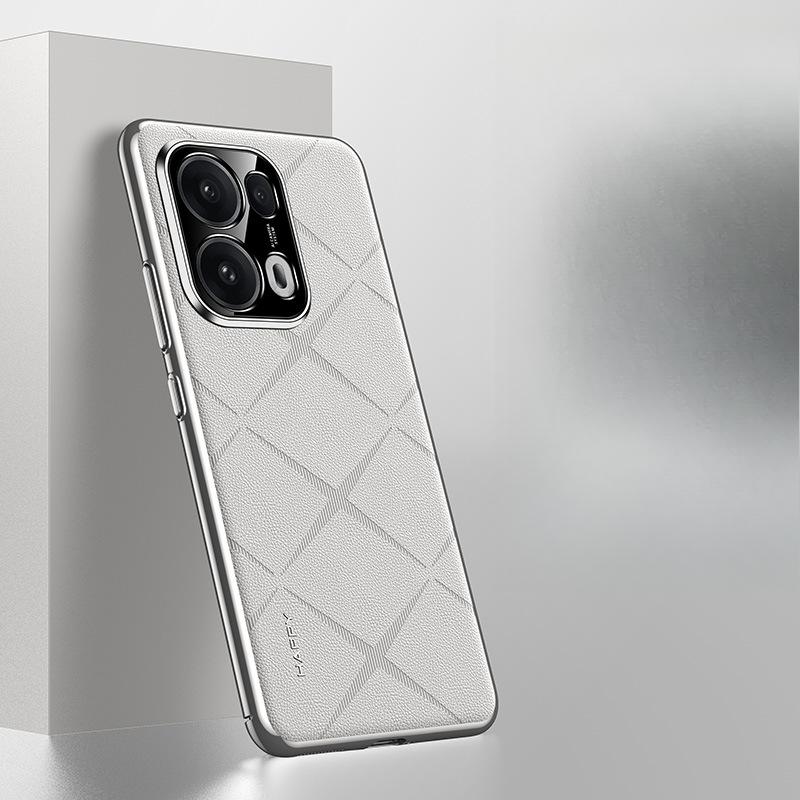 Etui na telefon Oppo13pro jest galwanizowane, co nadaje mu luksusowy wygląd.. Etui skórzane OPPOreno13 All-inclusive Por Odporne na wstrząsy Męskie biznesowe