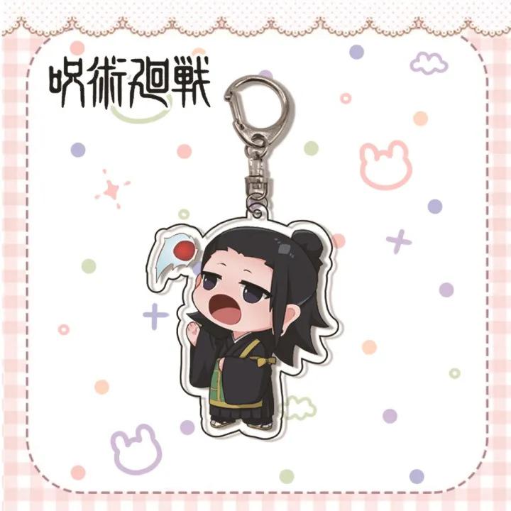 Jujutsu Kaisen Gojo Satoru Itadori Acrylic Keychain 55mm Anime Cosplay Accessory