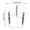 Flavor Cartridge Holder 7 Flavor Transparent Acrylic Storage Rack Flavor Cartridge Organizer for Cirkul Cartridges Kitchen Countertop Storage