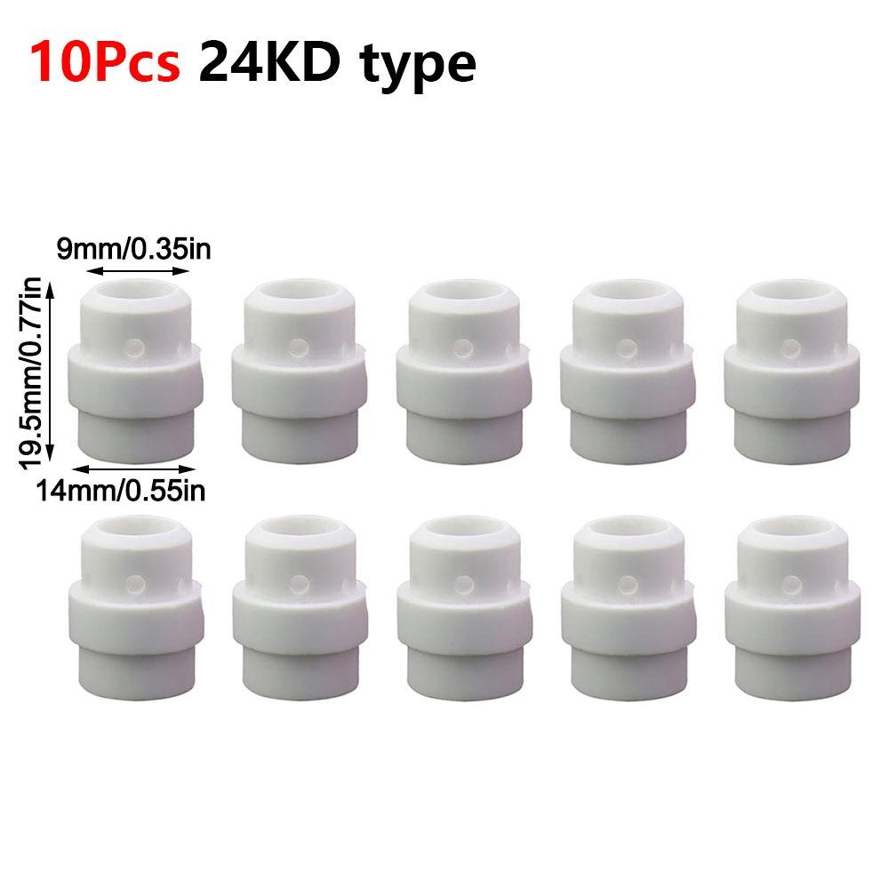 10Pcs 24KD 36KD Ceramic Current Shunt Welding Torch Gas Diffuser  for MB24K 36KD Welding Setup