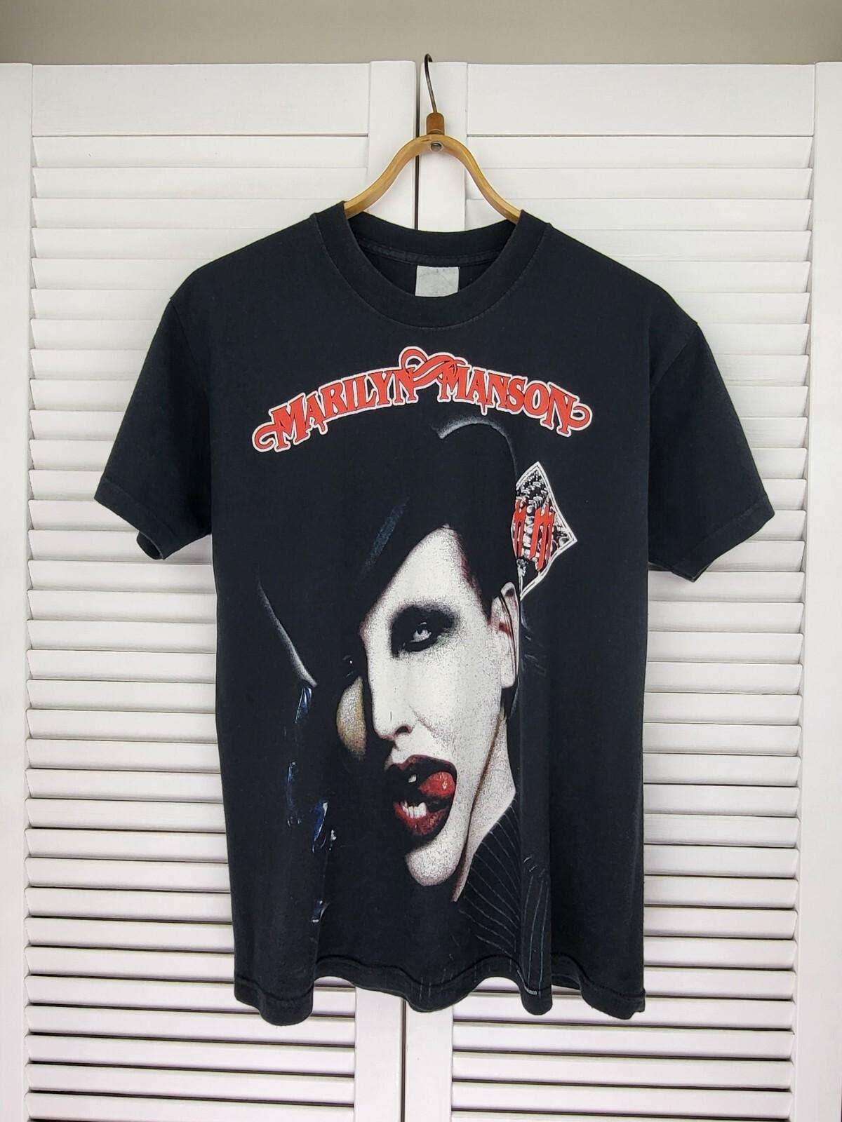 Vintage Marilyn Manson T Shirt, The Golden Age of Grotesque, Mobscene XXXL