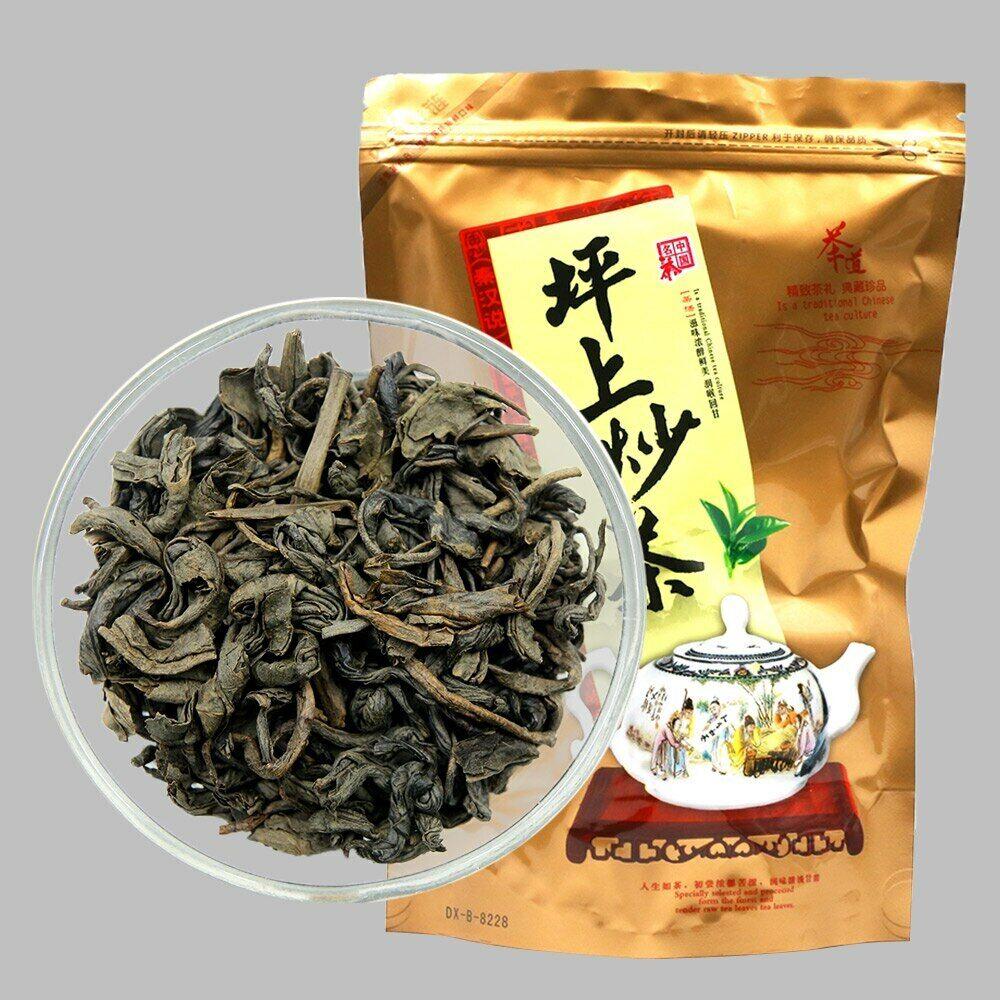 2023 China Chao Cha Organic Jieyang Pingshang Fried Tea Roasted Oolong Cha