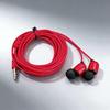 3-Meter Extended Wired In-Ear Headphones with Sound Card Compatibility for Mobile, Computer, Electronic Keyboard, and MP3