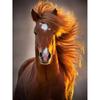 DIY Horse 5D Diamond Painting Full Round Drill Resin Animal Diamont Embroidery Cross Stitch Kits Home Decor Wall Art Gift