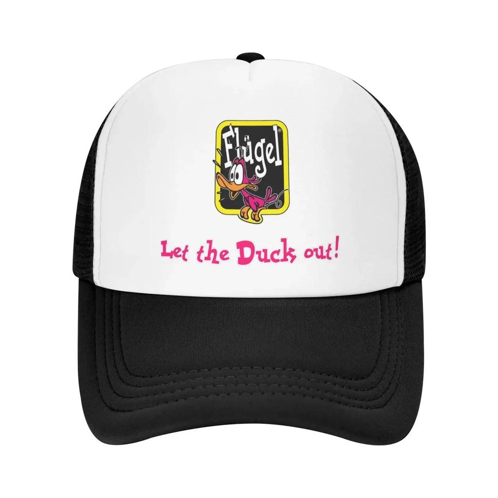 2022 New Arrival Flugel Let The Duck Out Cap Baseball Caps Curved Hip Hop Hats Fashion Outdoor Adjustable Dad Hat for Unisex