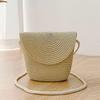 Straw Bag Women Woven Beach Crossbody Bag For Ladies Cute Shoulder Small Handbag