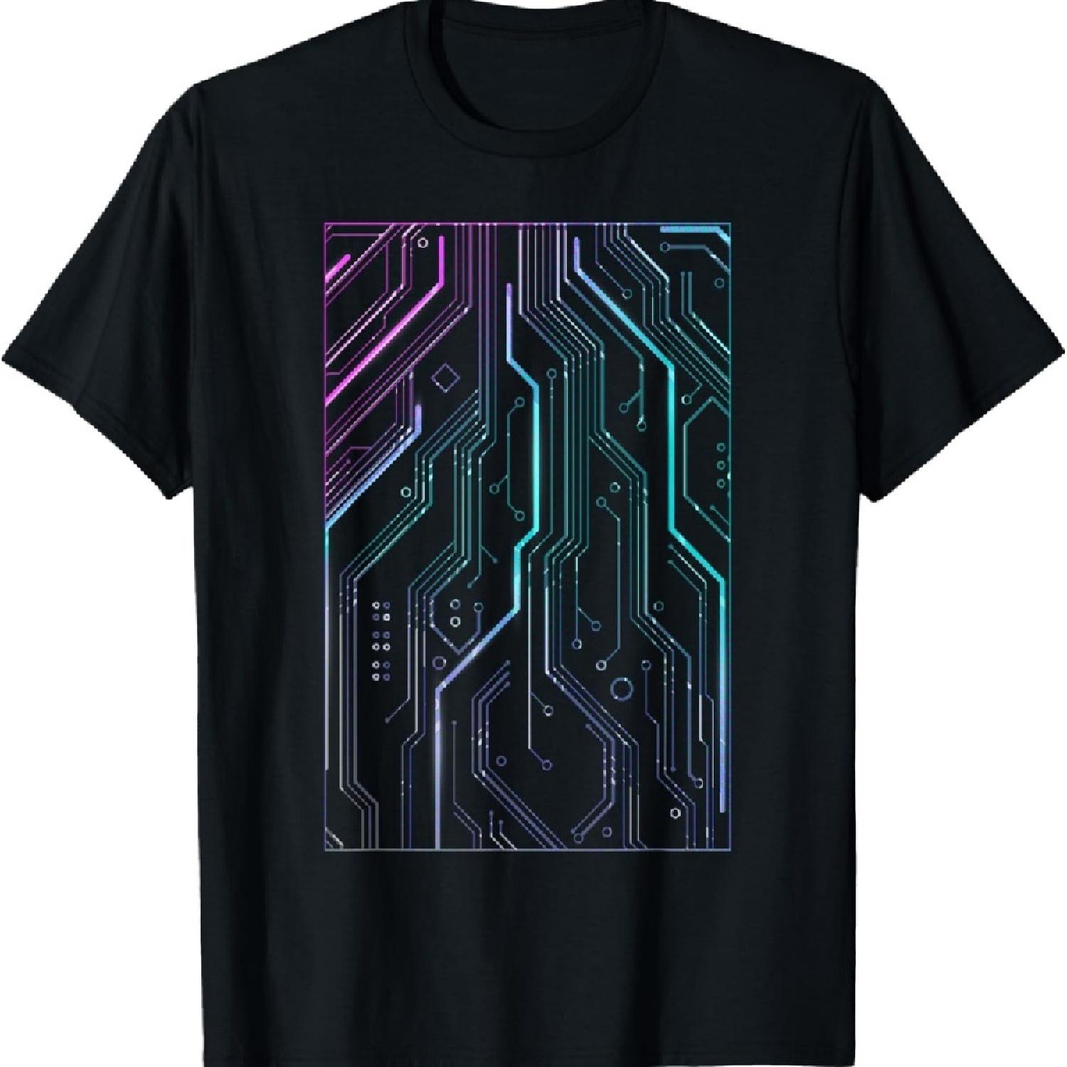 

Cyber Vaporwave Aesthetic Futuristic T-Shirt S