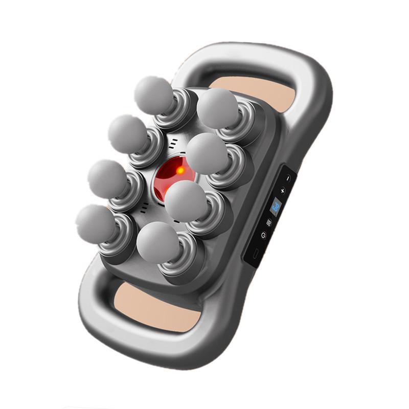 

Трансграничный многоголовочный фасциальный пистолет: 16-24 головки, мощный массажер для глубоких тканей - английская версия English Packaging