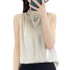 Ruffles Sleeveless Blouse Thin T Shirt Women Sweet Shirts Crop Tops  Summer