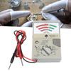White Portable Watch Repairing Tool Plastic Electric Voltage Tester  Voltage Checking