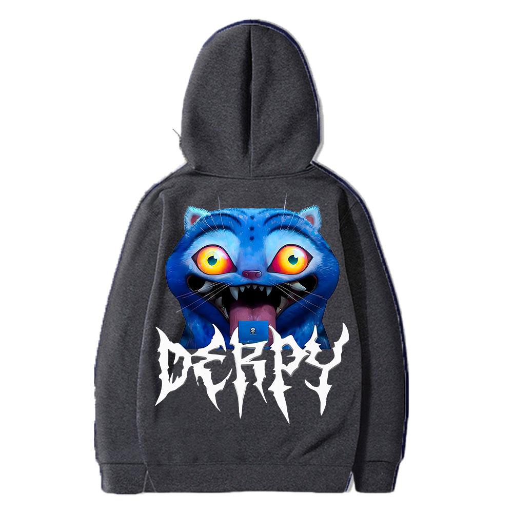 KPOP Print Hoodie Harajuku Punk Men Women Y2k Hoodie Clothes Oversized Goth Sweatshirts for Cool Girls Boys Streetwear Tops