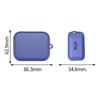 Silicone Protective Case with Hook Shockproof Earphone Cover Anti-fall Headphones Shell for Soundcore P41i Accessories
