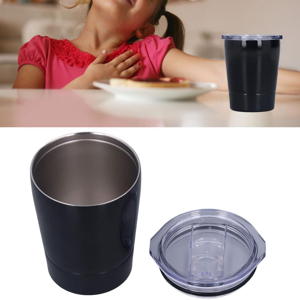 260ml Coffee Cup Stainless Steel Coffee Mug Insulated Water Cup for Outdoor Travel