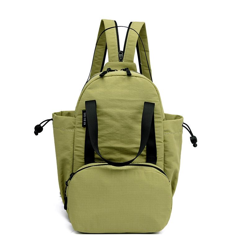 

Рюкзак Спортивный и Повседневный Рюкзак Повседневная Сумка Кроссбоди Легкая Дорожная Сумка зелёный