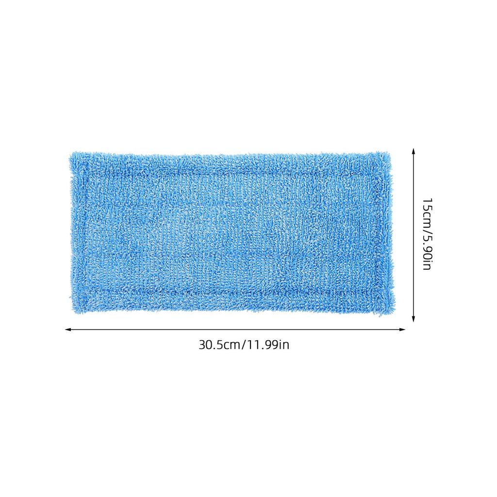 Mop Pad Compatible Reusable Washable Mop Head Replacement Refill Floor Cleaning Fiber Pad Thickened Cleaning