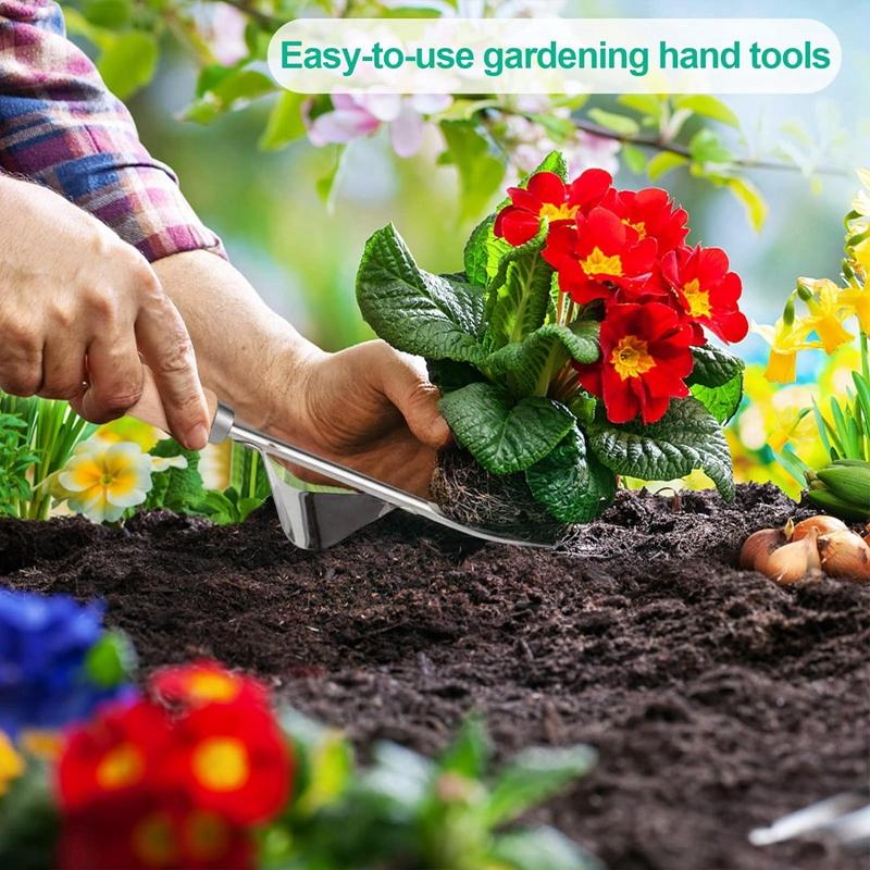 Stainless Steel Manual Weeder Garden Outdoor Hand Weeding Tool Removal Farmland Puller Dandelion Digging Lawn Weeder Transplant