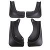 Splash Guard Mud Flaps Front and Rear ABS Impact Proof Black Color Replacement for Model Y Juniper 2025 2026