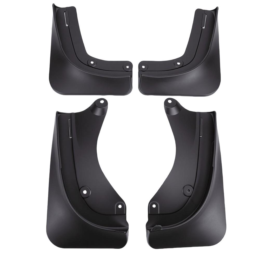 Splash Guard Mud Flaps Front and Rear ABS Impact Proof Black Color Replacement for Model Y Juniper 2025 2026