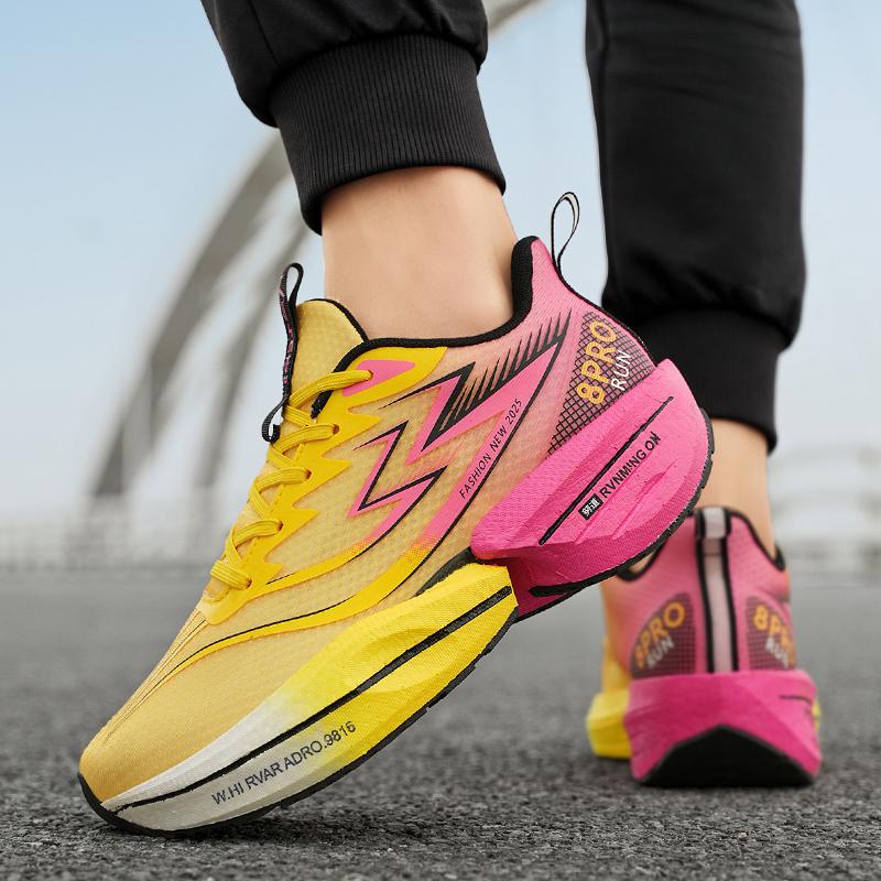 Sneakers Men's Women's Mesh Comfortable Breathable Tennis Shoes High-quality Couple Cushioning Anti Slip Training Running Shoes