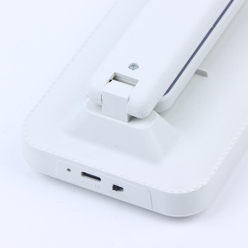 Składana Lampa Stołowa LED Lampa Biurkowa 3 Rodzaje Bezstopniowo Ściemniana Dotykowa Nocna do Czytania Ochrona Oczu Światło Nocne Ładowanie przez USB