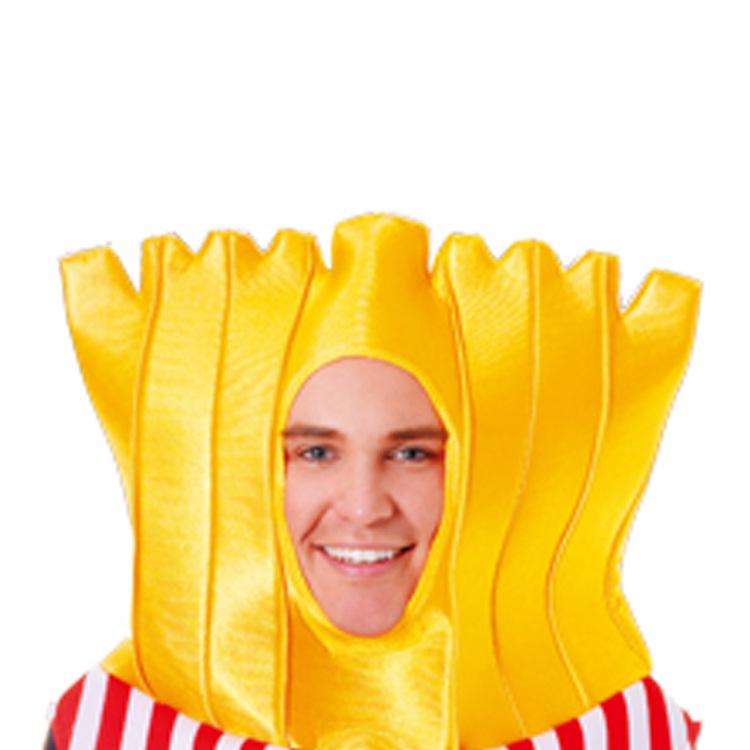 Costum Cosplay Cartofi Prăjiți pentru Halloween și Spectacole de Petrecere