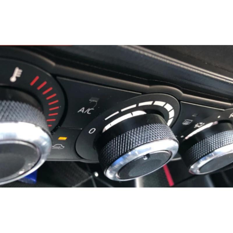 Car Air Conditioning Knob for Mazda 3 Axela 2014 2015 2016 2017 AC Knobs Replacement 3pcs/set Heater Control Switch Parts