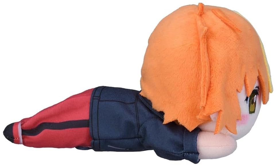 Akito Shinonome Lying Down Plush Official Vivid BAD SQUAD Merchandise from the Movie World and Miku Who Toy, "Broken Can't Sing"