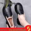 Women's Genuine Leather Fleece-Lined Loafers - 2025 Autumn/Winter Fashion