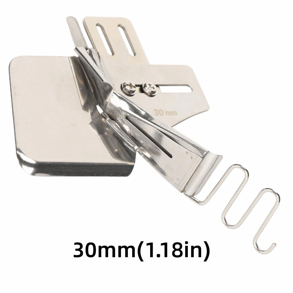 3pcs 30mm Angle Binder 24mm Iron Binding Attachment 32mm Industrial 4 Fold Bias Folder Industrial Sewing