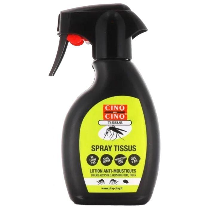 Cinq sur Cinq Spray Anti-Moustiques Tissus 250 ml