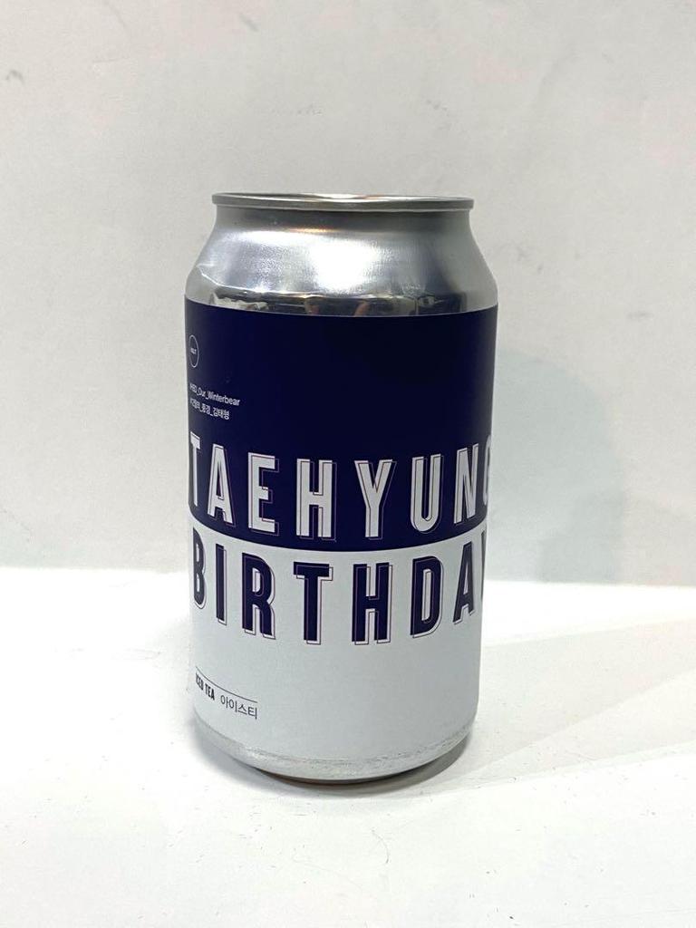 [USED] BTS | V Tete Birthday Can Birthday Label Fan Design Purchased in Korea