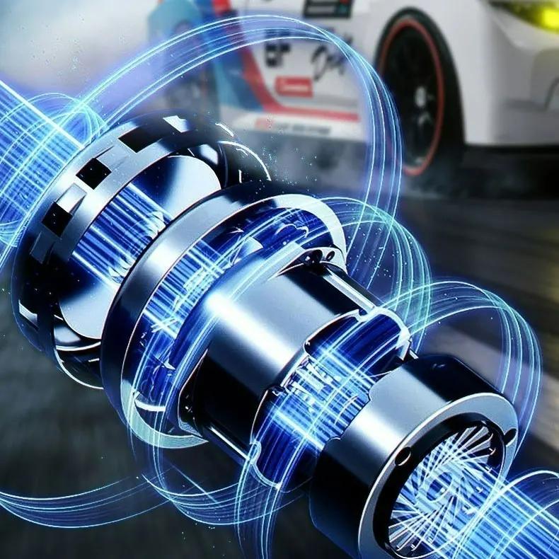 Portable Four-wheel Drive RC Drift Car with LED Light 2.4G Radio 20KM/h High Speed Remote Control Racing Cars Vehicle Model Toy Gift for Boy Girl Kid