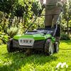 Electric Lawn Scarifier Aerator 45L Basket Working Width 38Cm