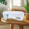 Reptile Vivarium Box Turtle Tortoise With Basking Area And Lid Water Turtle Tank Turtle Habitat Baby Turtle Tank For Reptiles