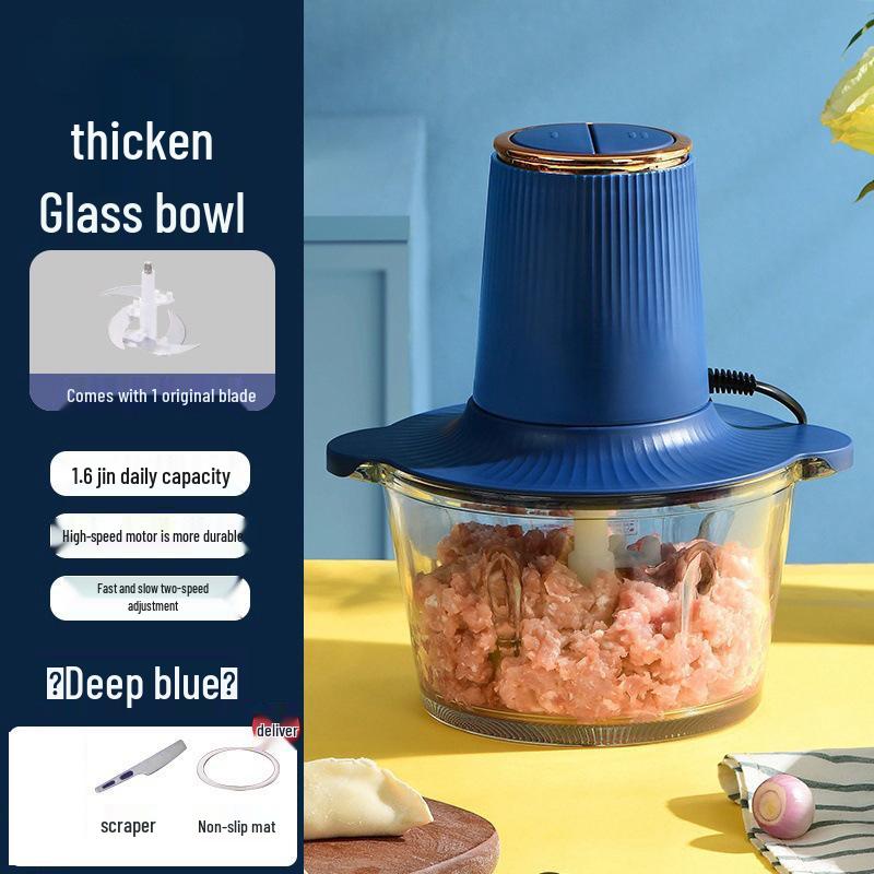 Versatile Electric Meat and Vegetable Grinder for Mincing, Filling, and Chopping Tasks