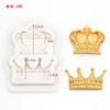 Creative 3D Crowns Princess Silicone Mold Fondant Cake Cupcake Decorating Tools Clay Resin Candy Molds Kitchen Baking Supplies